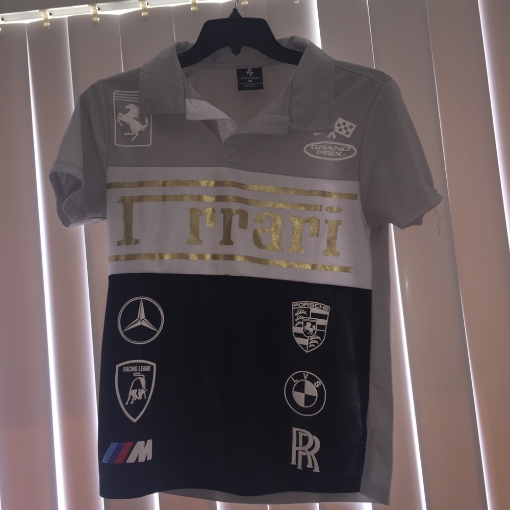 Puma Gray and Black Men's Shirt